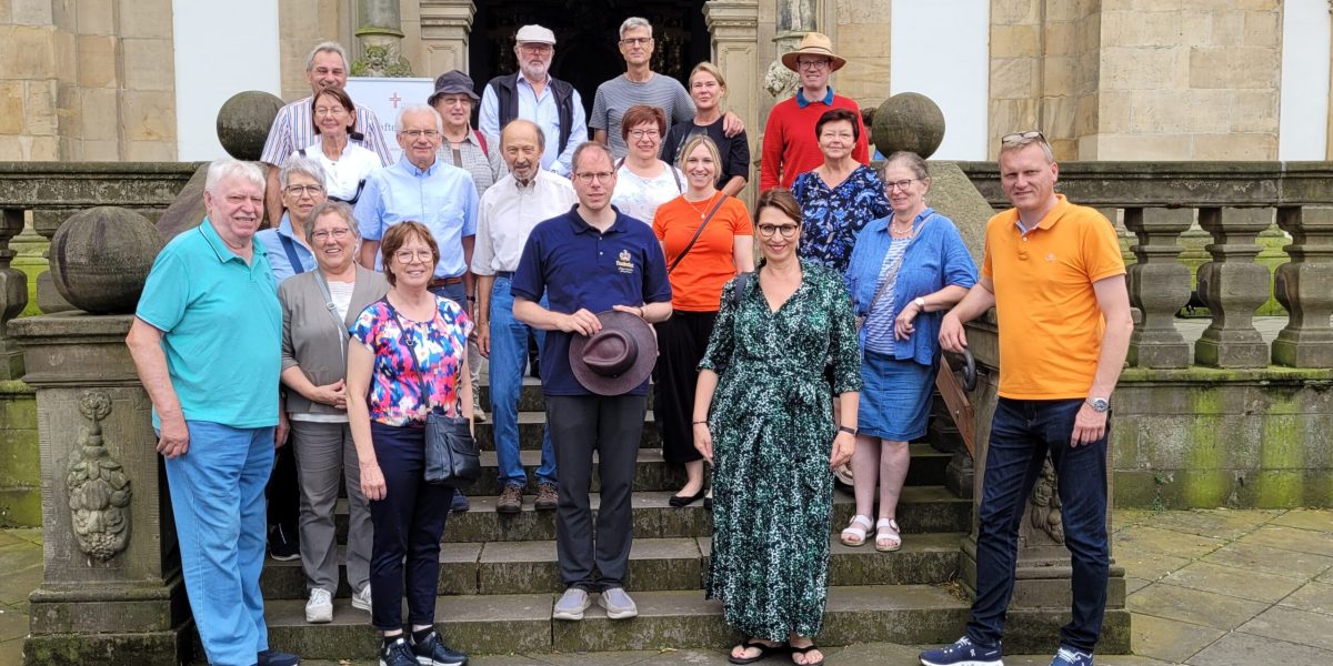 Ausflug nach Paderborn - Gruppenbild